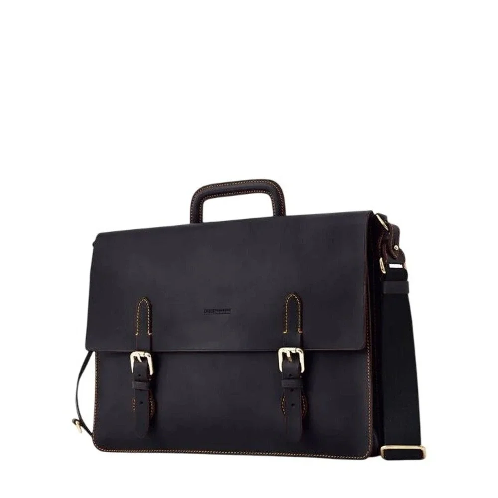 Dooney & Bourke Alto Hidden Handle Brief Tuscany Vacchetta Leather - NWT‎ (New)